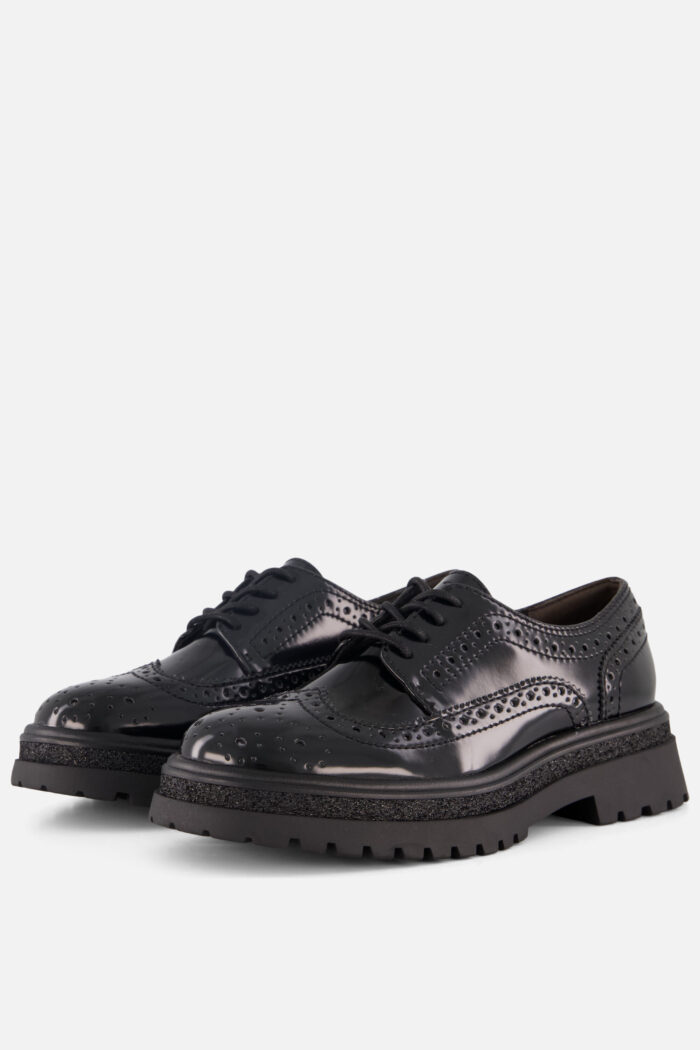 tamaris Veterschoenen zwart Synthetisch