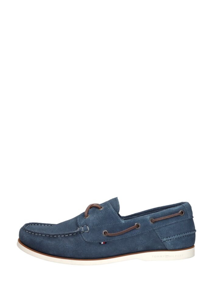 Tommy Hilfiger Sport TH Boat Shoe mocassins & loafers – Blauw