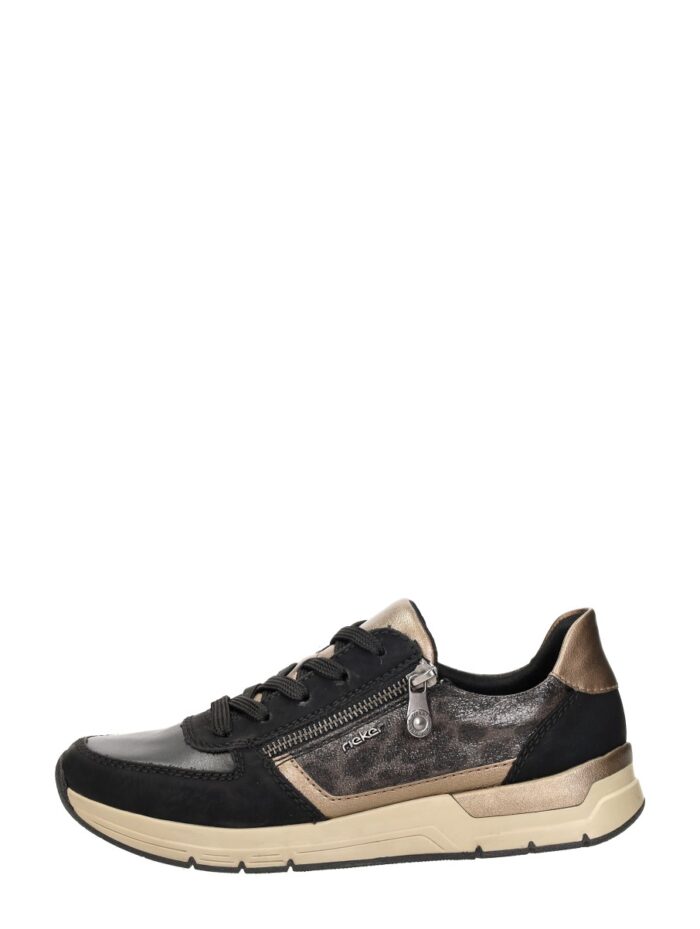 Rieker lage sneakers – Zwart