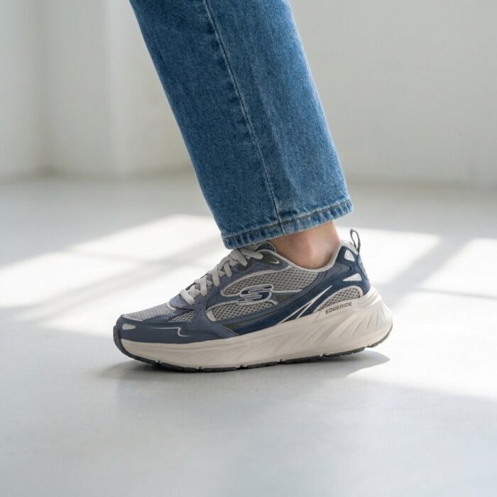 Skechers Edgeride Cool Fusion Sneakers blauw