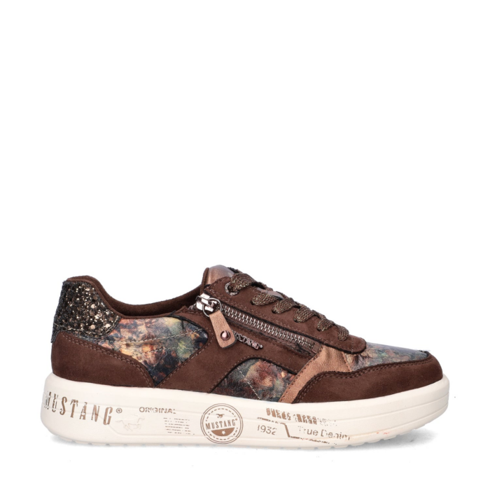 Mustang lage sneakers – Zwart