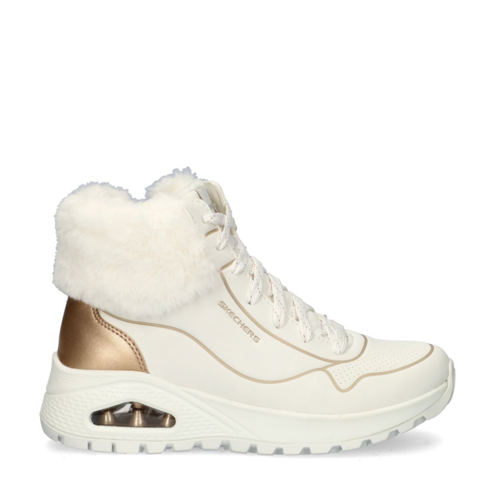 Skechers Uno Rugged hoge sneakers – Wit