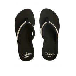 Reef Baja Maria teenslippers zwart