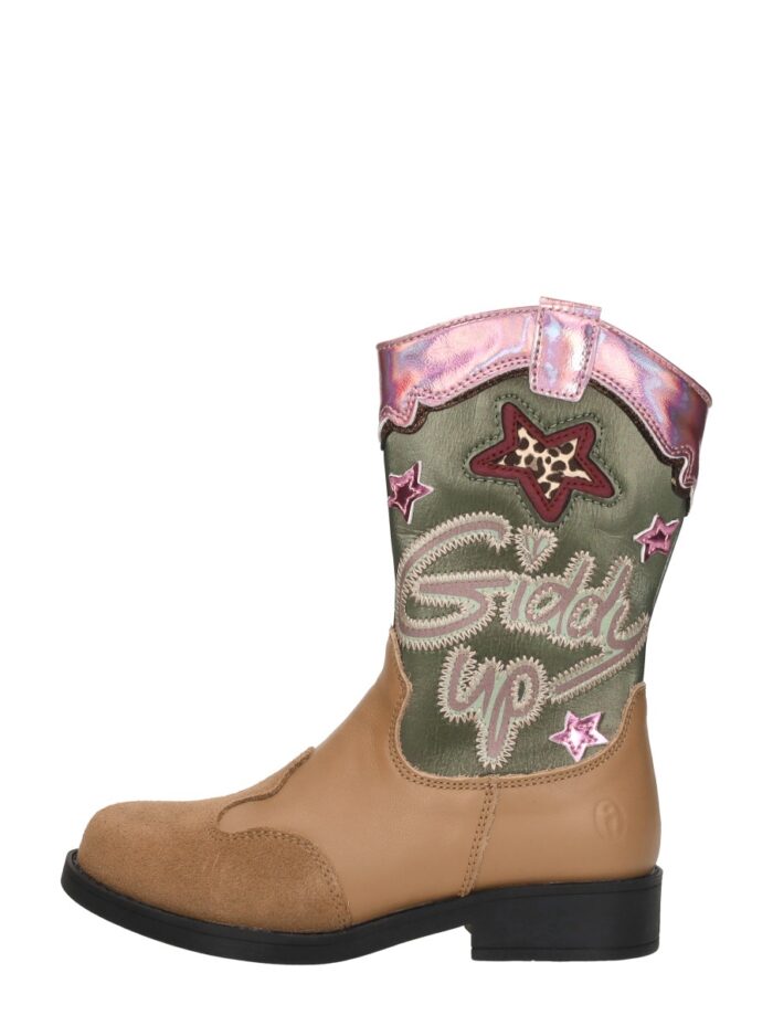 Shoesme Giddy Up Laarzen cognac Leer