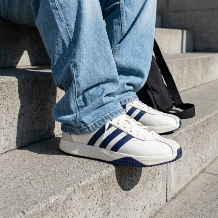 Adidas Run 76 Sneakers wit Synthetisch