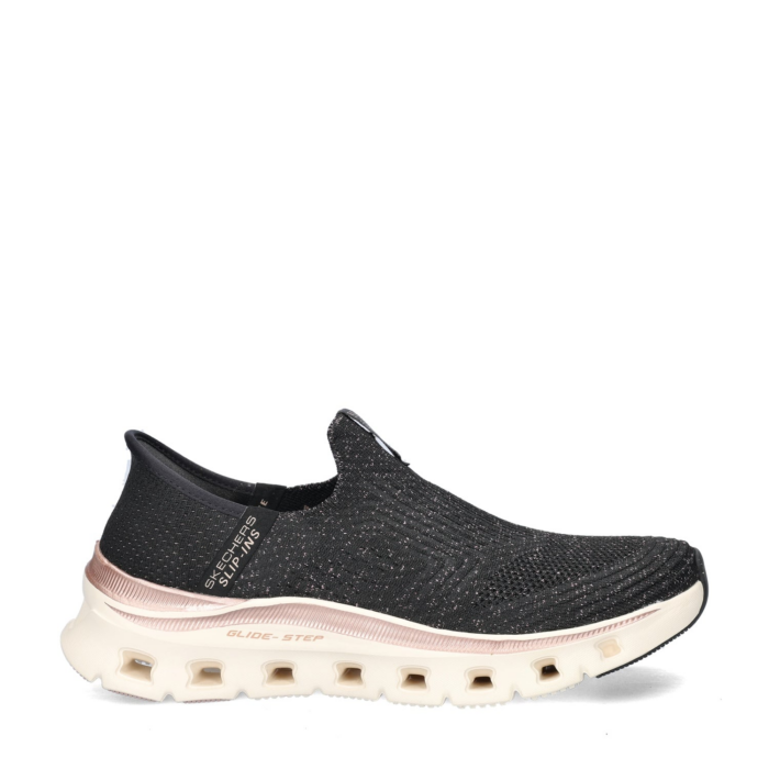 Skechers Hands Free Slip-In Glide Step lage sneakers – Zwart