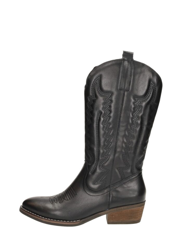 Sub55 Western Boots – Zwart