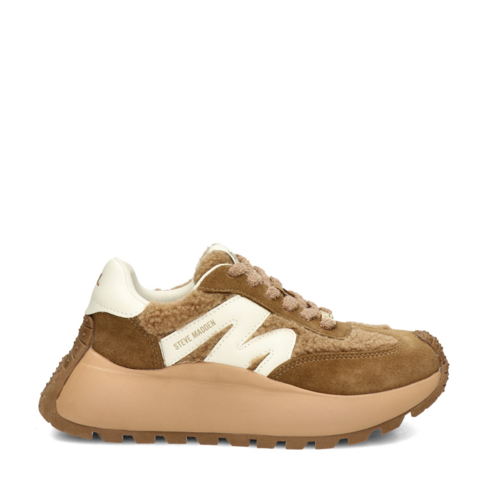 Steve Madden Supercampo lage sneakers – Beige