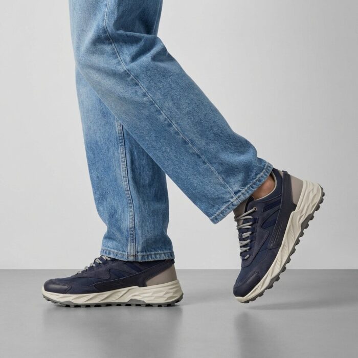 Outfielder Sneakers blauw Synthetisch