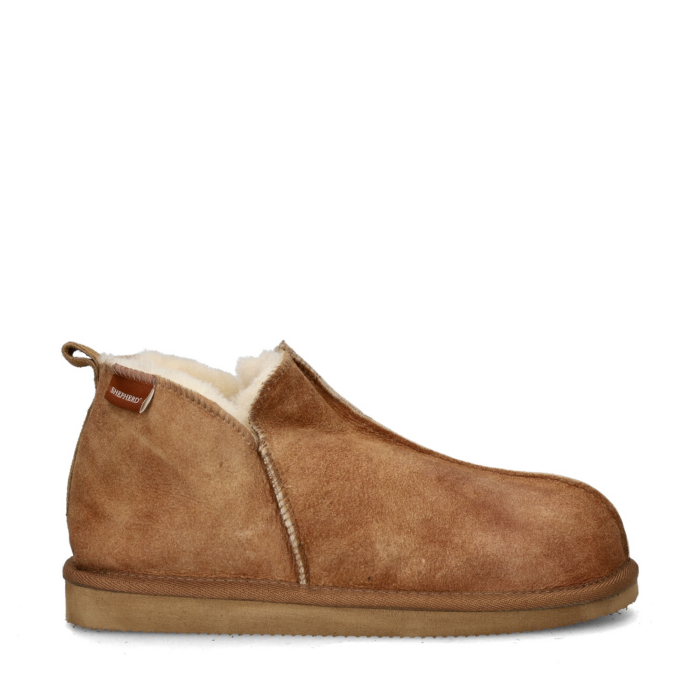 Shepherd Annie pantoffels – Cognac