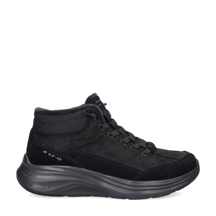 Skechers Hands Free Slip-Ins Contour Foam Cozy Fit rits- & gesloten boots – Zwart