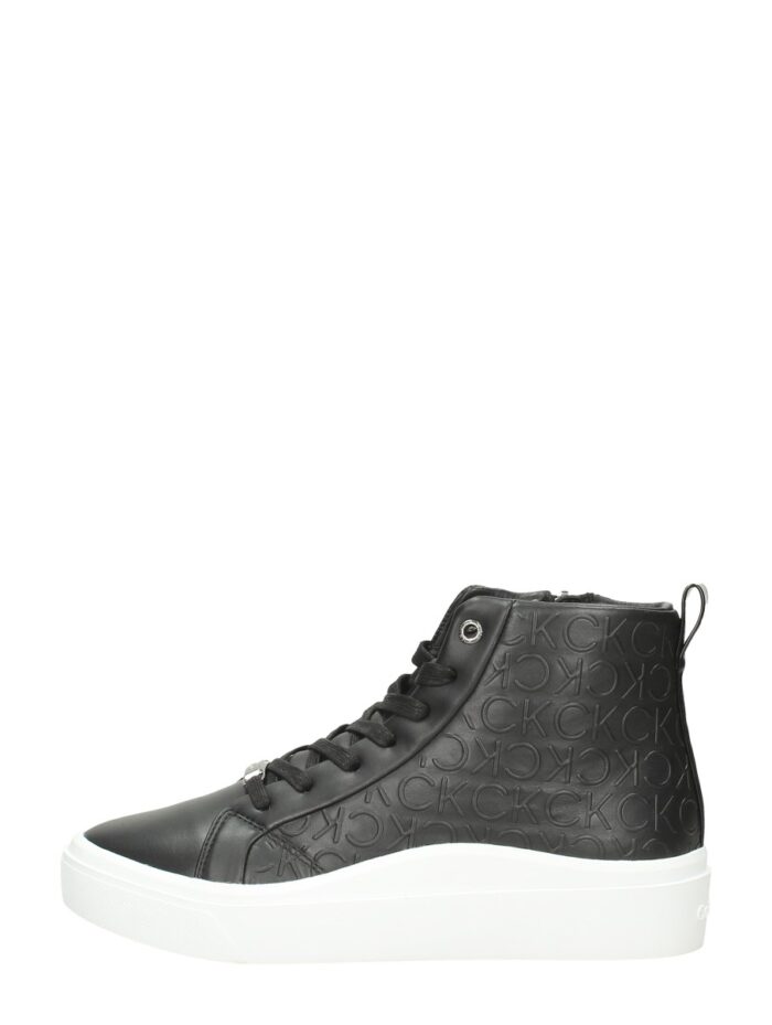 Calvin Klein Cupsole Wave High Top – Zwart