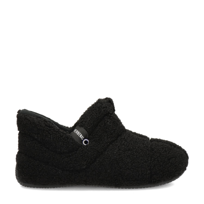 Verbenas Yeti Nairobi pantoffels – Zwart