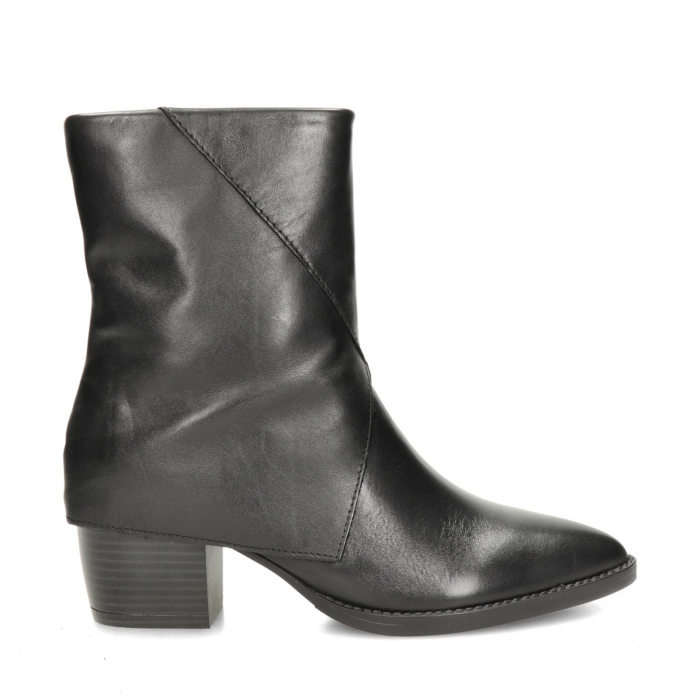 Nelson rits- & gesloten boots – Zwart