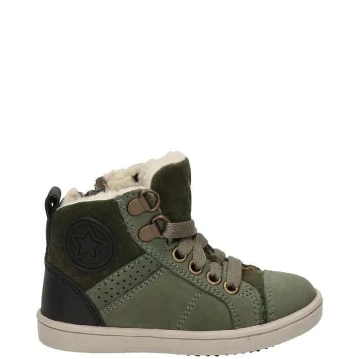 Nelson Kids hoge sneakers – Groen