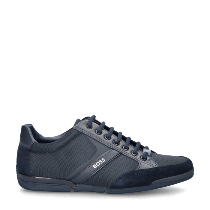 Boss Saturn Low sneakers – Blauw