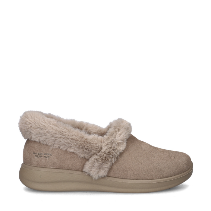 Skechers Hands Free Slip-Ins Cozy Escape pantoffels – Bruin
