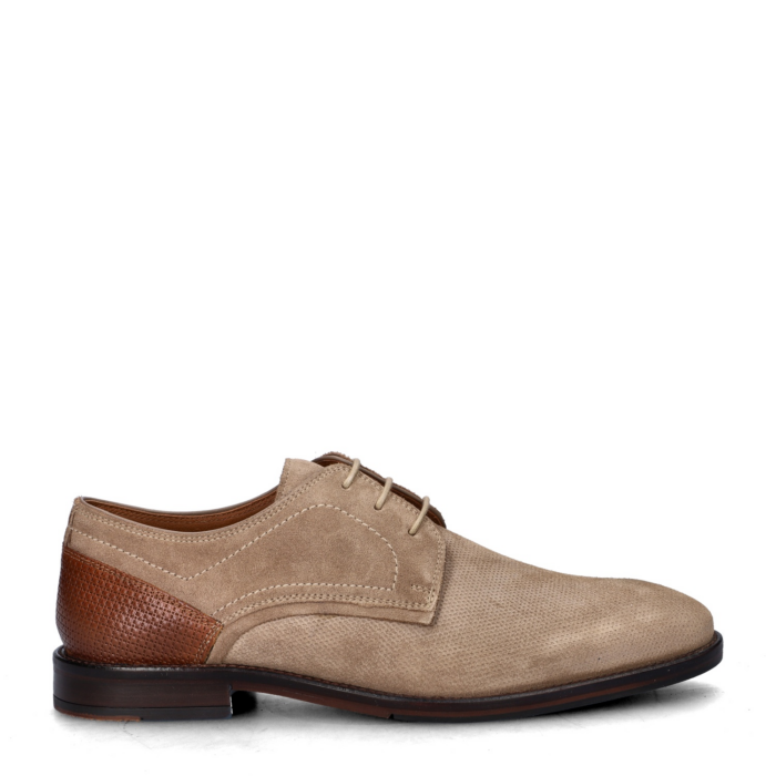 Nelson lage nette schoenen – Beige