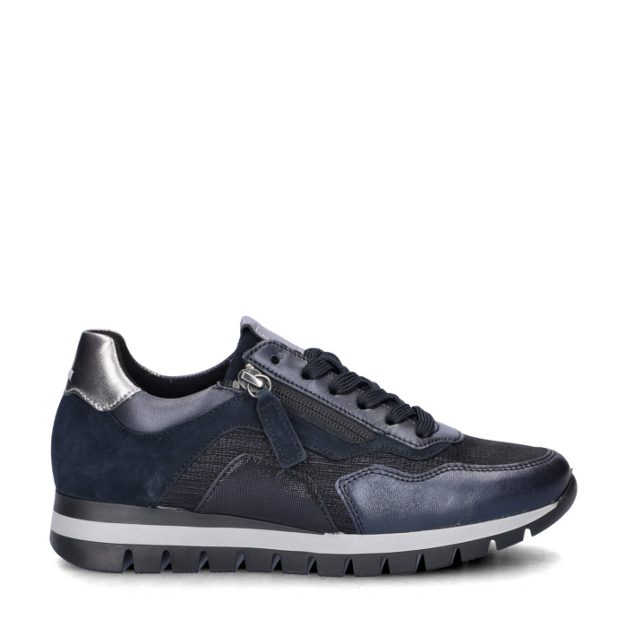 Gabor Sneakers blauw Suede