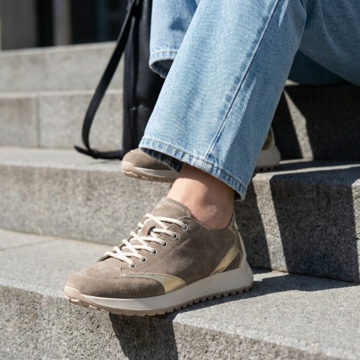 Feyn Sneakers beige Suède