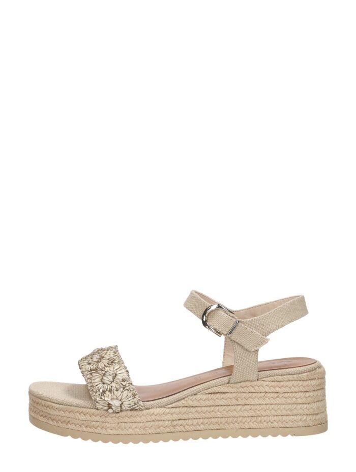 tamaris Sandalen Touwzool – Beige