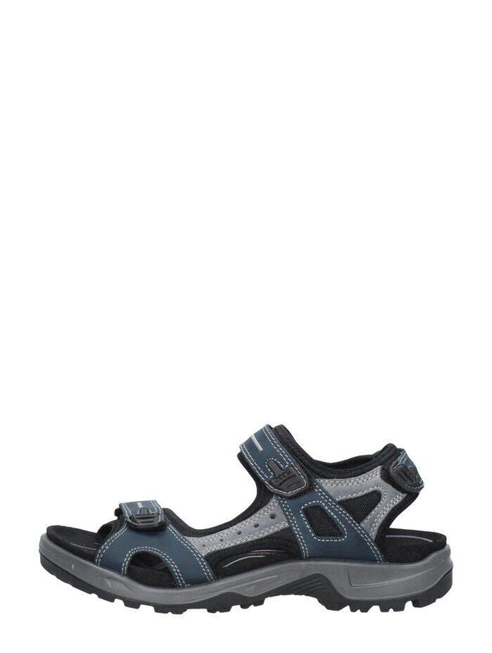 ECCO Offroad Sandalen blauw Nubuck