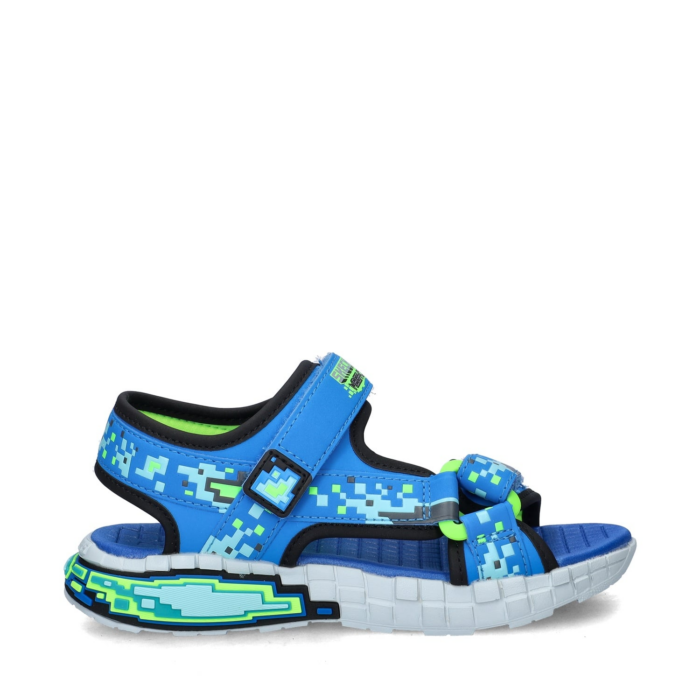 Skechers Mega-Splash 4K sandalen – Blauw