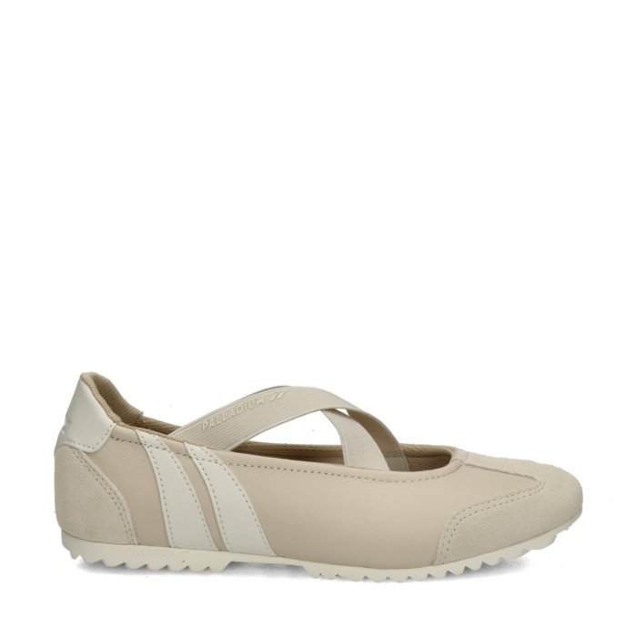 Palladium Racer Ballerina LTH ballerinas & instappers – Wit