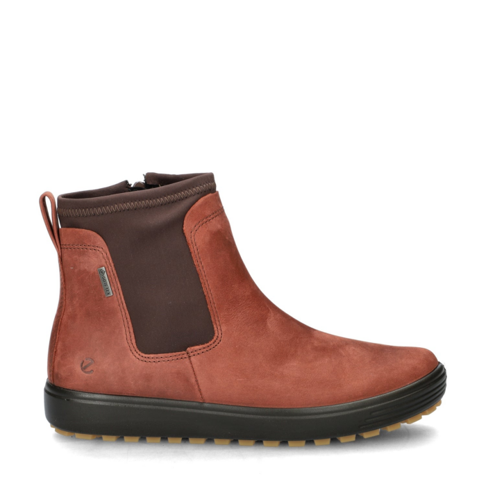 ECCO Soft 7 Tred enkellaarsjes – Bruin