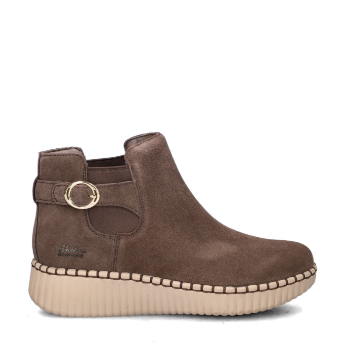 Skechers Wilshire BLVD rits- & gesloten boots – Bruin