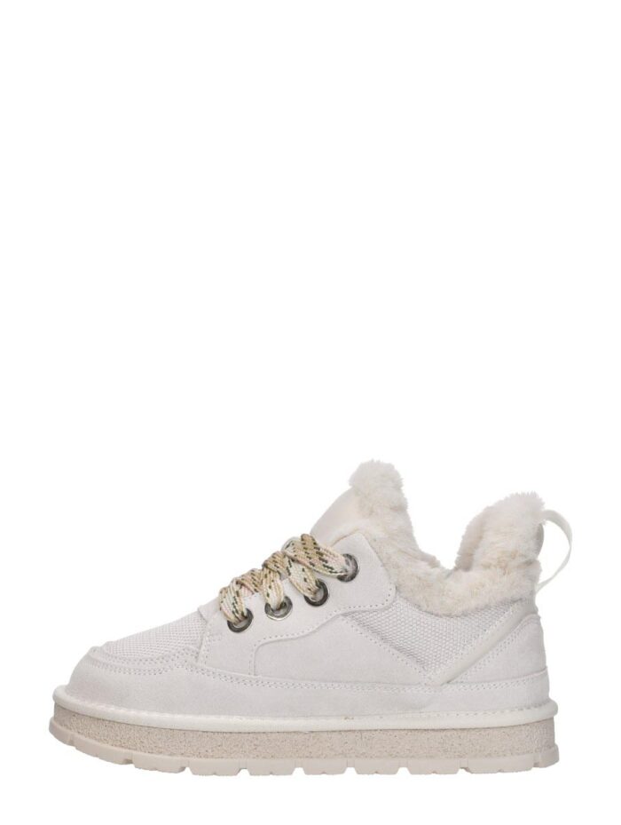 Shoecolate Veterschoenen Laag – Gebroken wit