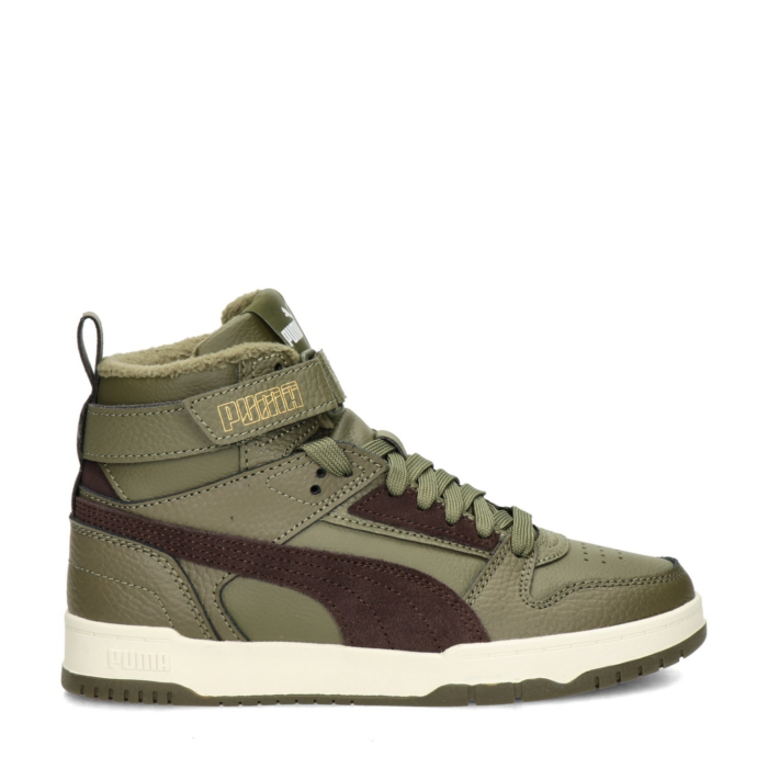 Puma RBD Game Winter Jr. hoge sneakers – Groen