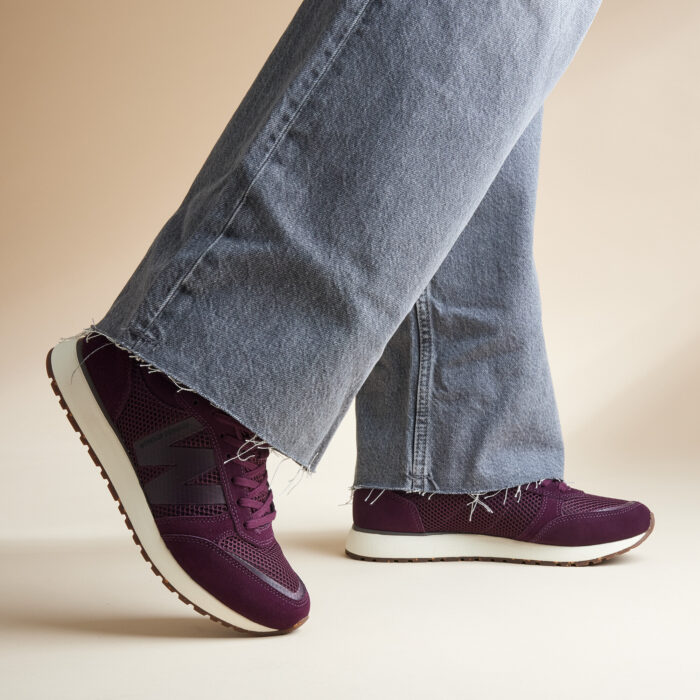 Woden Ronja Icon Sneakers paars Suede