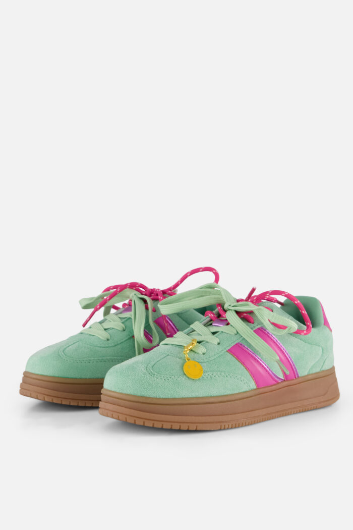 POSH by Poelman Posh Sneakers groen Synthetisch