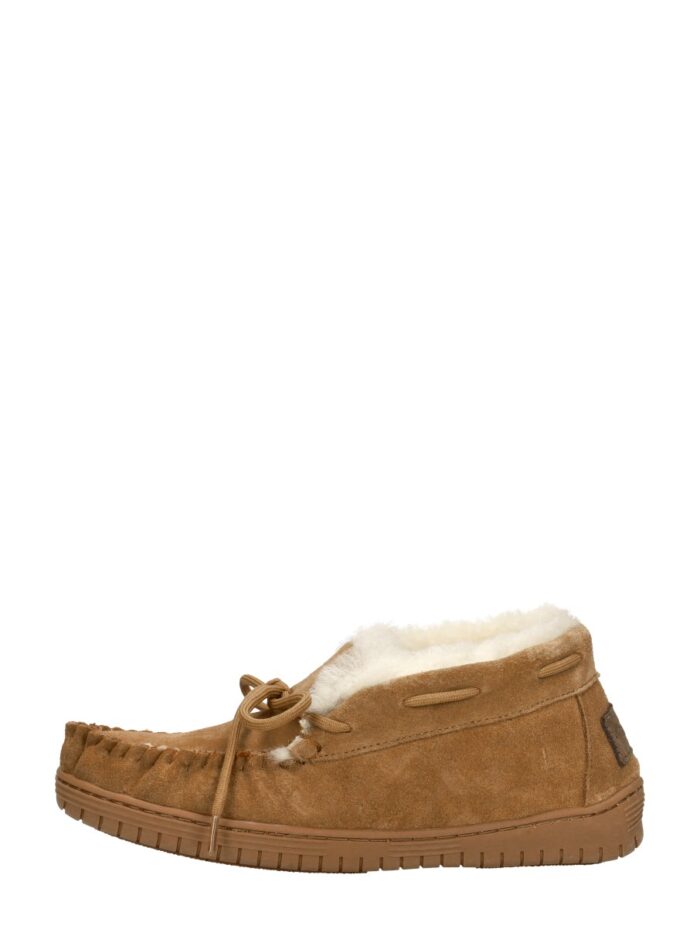 Warmbat Bunya Pantoffels cognac Suede
