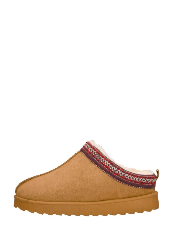Sub55 Home Collection Pantoffels Dicht – Cognac