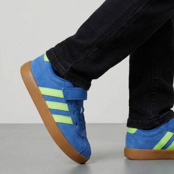 Adidas VL court 3.0 Sneakers blauw Suede