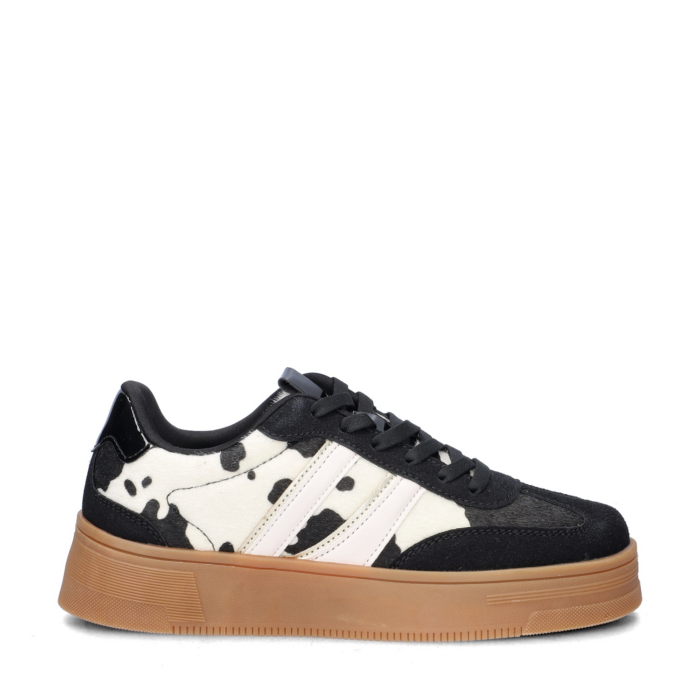 Nelson lage sneakers – Zwart
