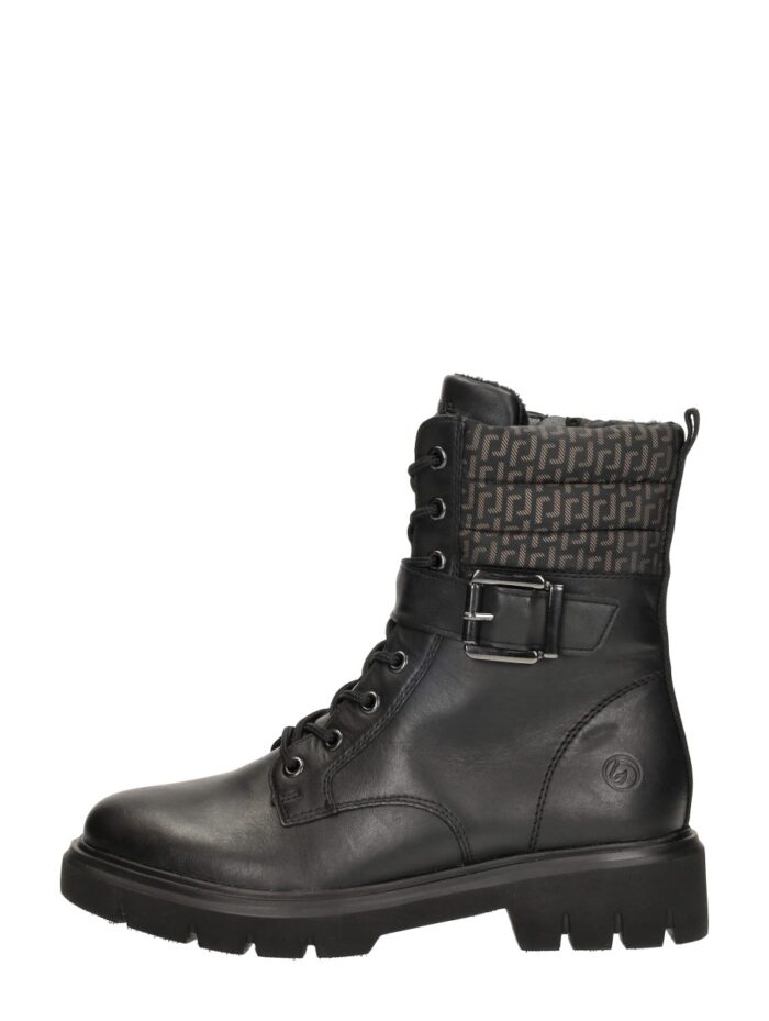 Remonte Veterschoenen Hoog – Zwart