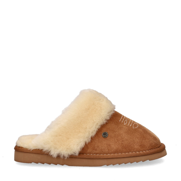 Warmbat Australia Junee pantoffels – Cognac