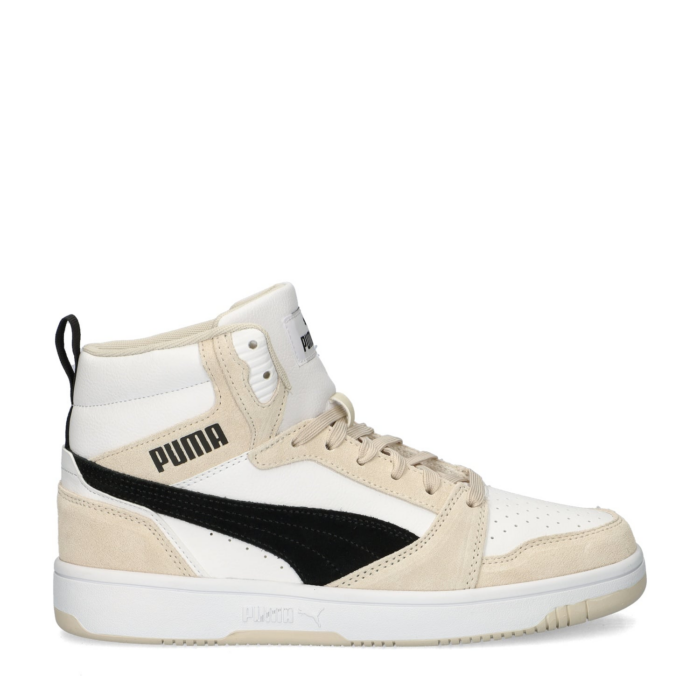 Puma Rebound V6 hoge sneakers – Beige