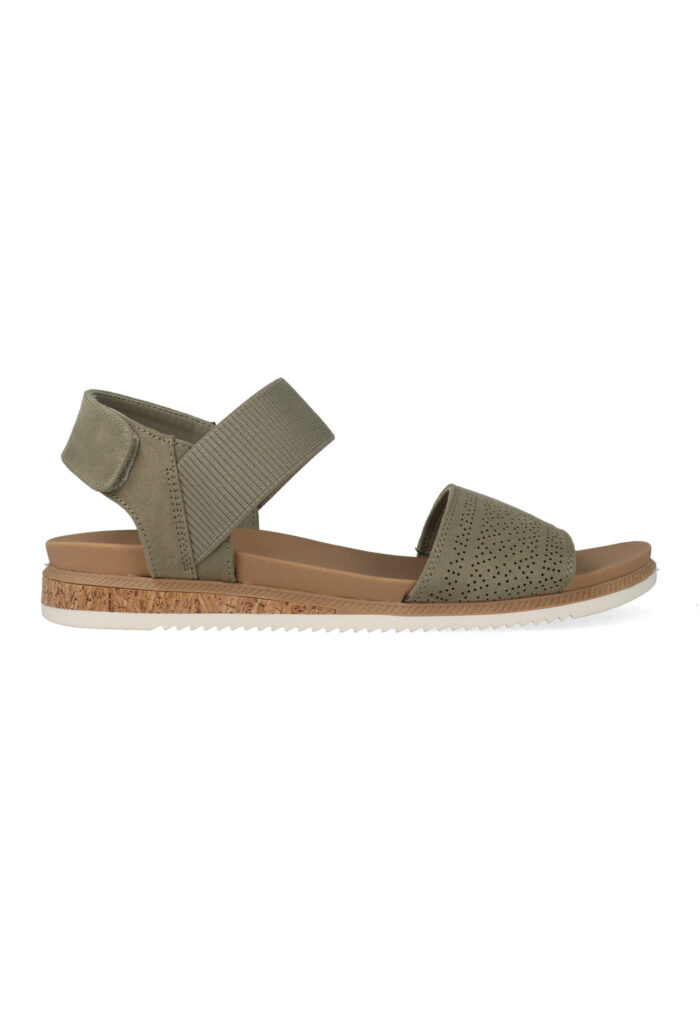 Skechers Sandalen BOBS Desert Kiss Low Top Look Groen