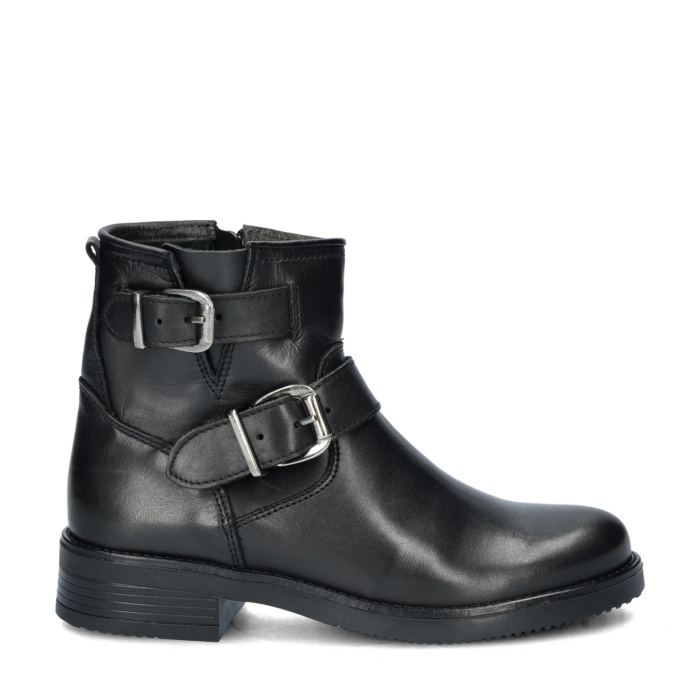 Nelson bikerboots – Zwart