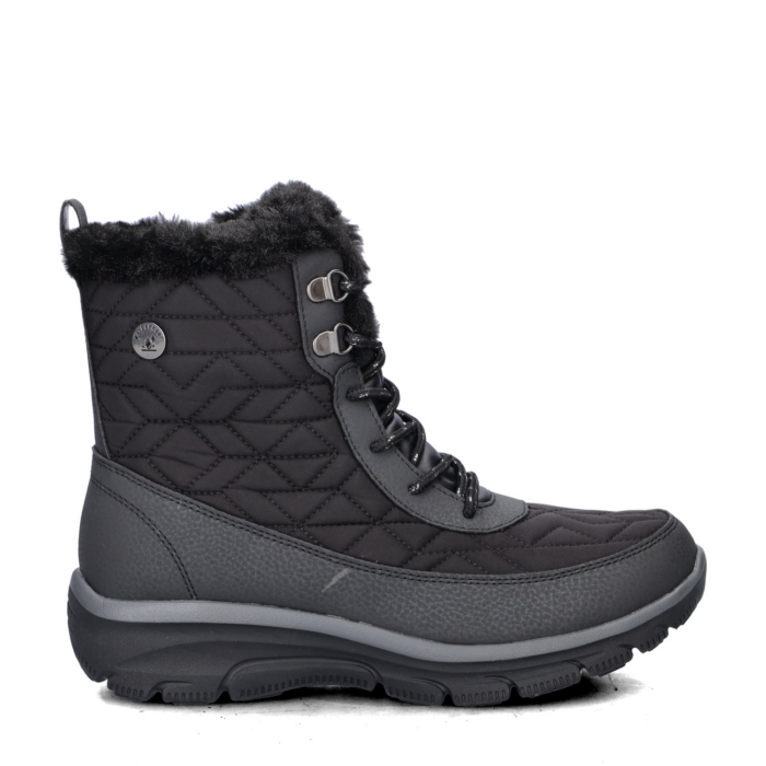 Skechers Relaxed Fit: Easy Going Frostine gevoerde boots – Zwart