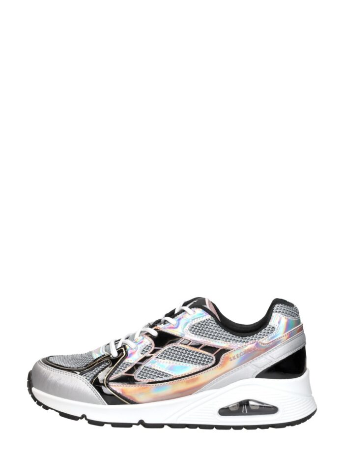 Skechers Uno Gen1 Sneakers zilver Synthetisch