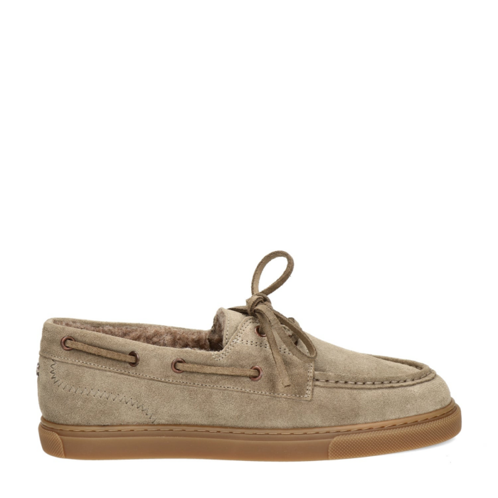 Fred de la Bretoniere Donna Moca mocassins & loafers – Taupe