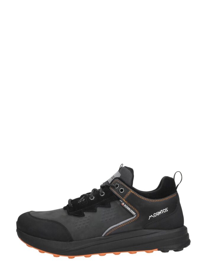 Mountos Veterschoenen Laag – Zwart