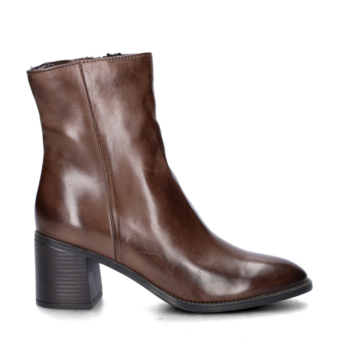 Nelson rits- & gesloten boots – Bruin
