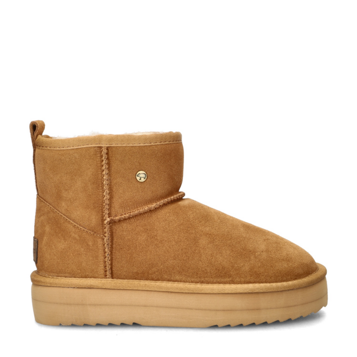 Warmbat Australia Wallaby Plateau gevoerde boots – Cognac