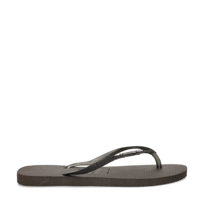 Havaianas Slim glitter II slippers – Zwart